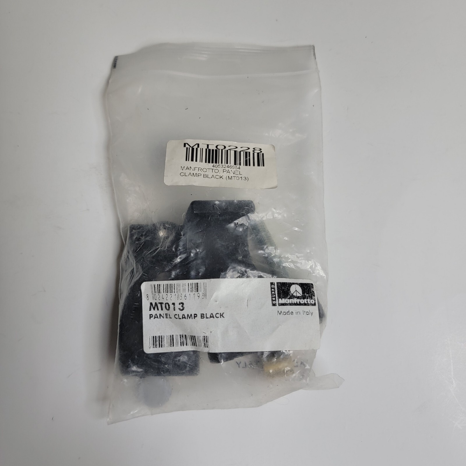 Manfrotto MT013 Panel Clamp Black NEW