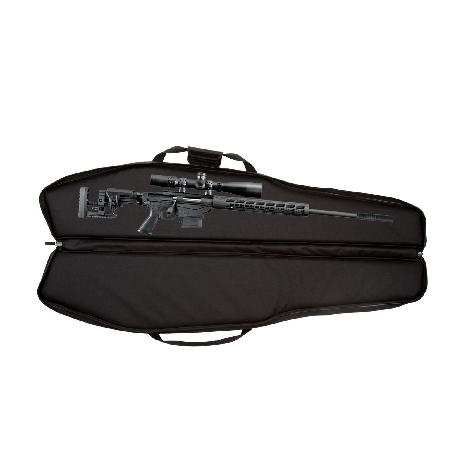 Tac-Six™ 55" Velocity Rifle Case, 3-Pockets, Black
