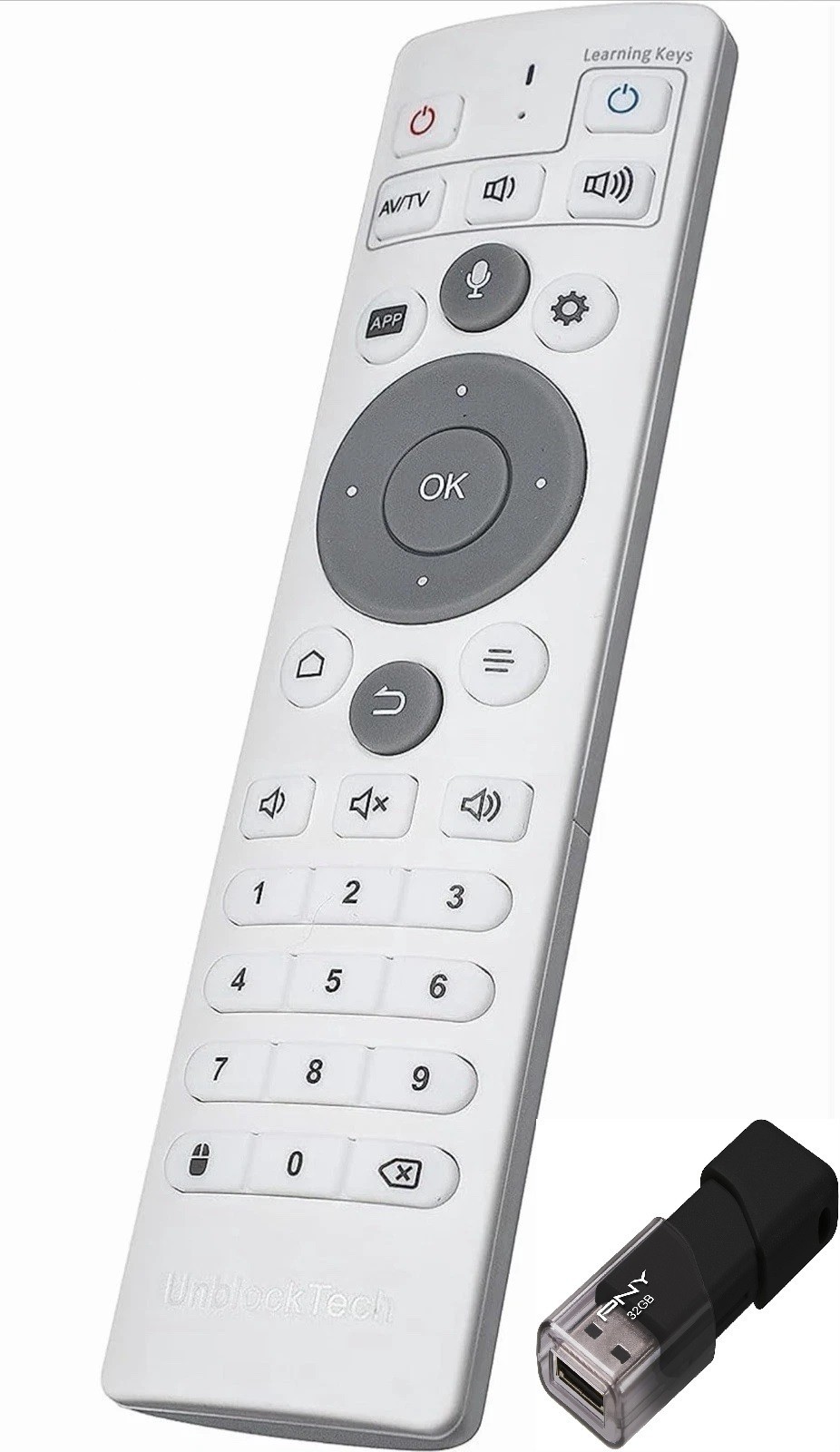 Unblock Tech Bluetooth Remote + 2026 安博盒子 Android 12.0 64+4G Unblock tech(赠小礼品）