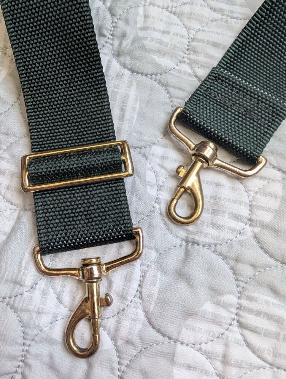 Samsonite Vintage Original Shoulder Strap Green Brown