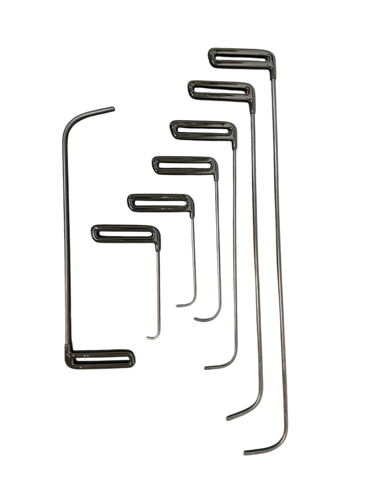 TrAuto PDR Tools 7 Piece Rod Set
