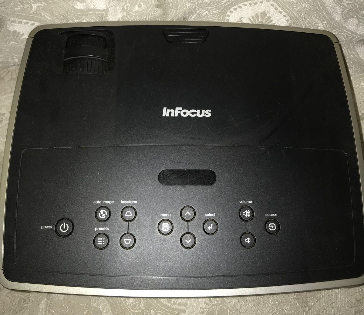 InFocus Multimedia Projector - IN24/IN26 with Remote, Power Cord, Disc, Instruct
