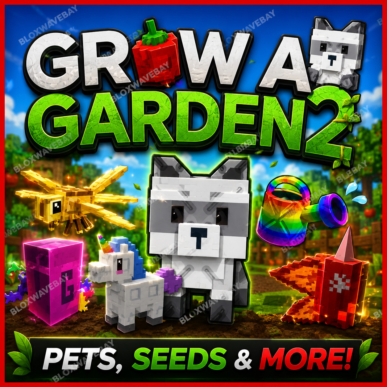 🪴Grow a Garden 2 | All Items, Seeds, Sheckles, Gamepass | GAG2 Fast & Easy