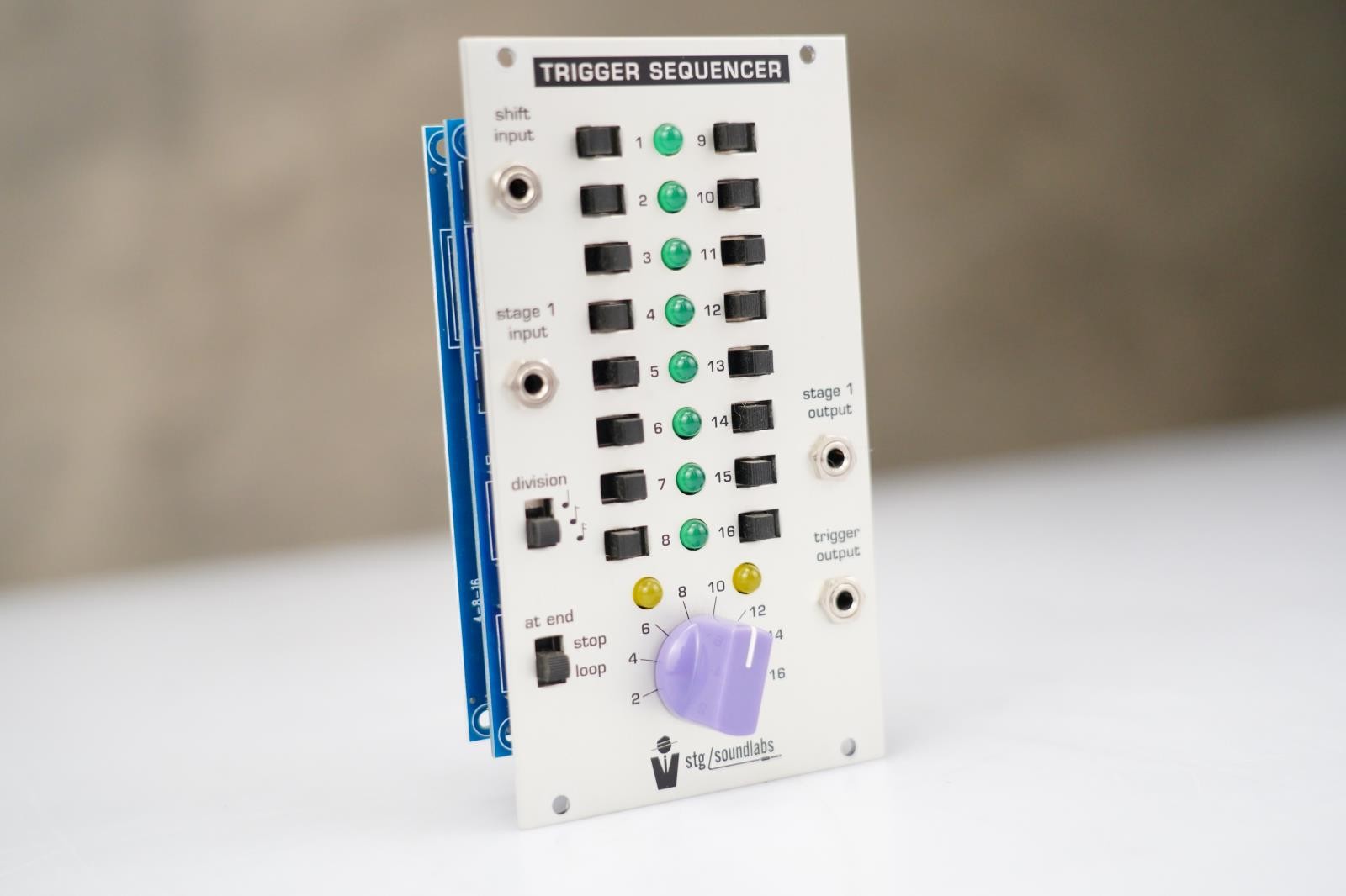 STG Soundlabs Trigger Sequencer Eurorack Module #58455