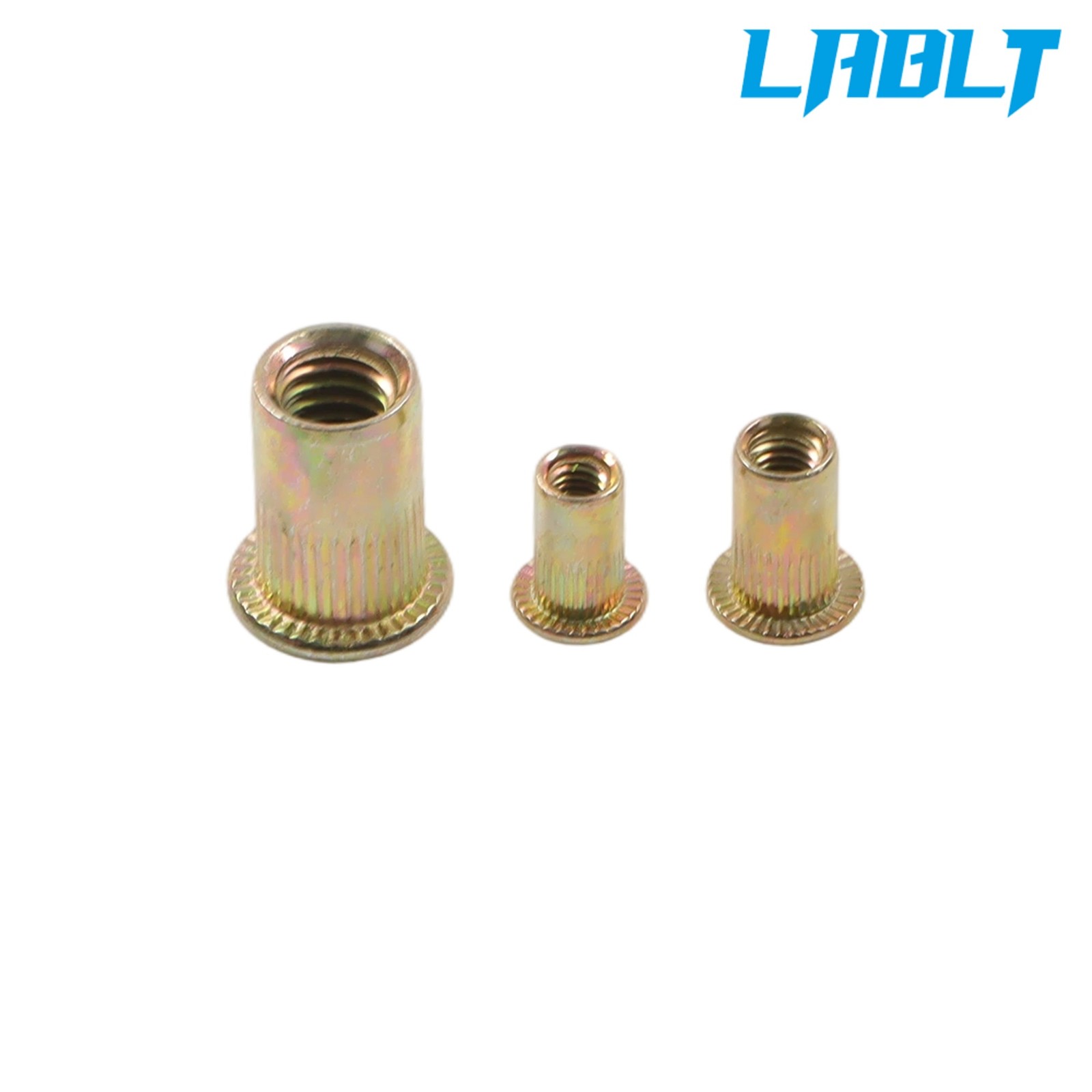LABLT 16-Inch Rivet Nut Gun Set 15 Mandrels 200Pcs Rivnuts Nutsert Tool Kit