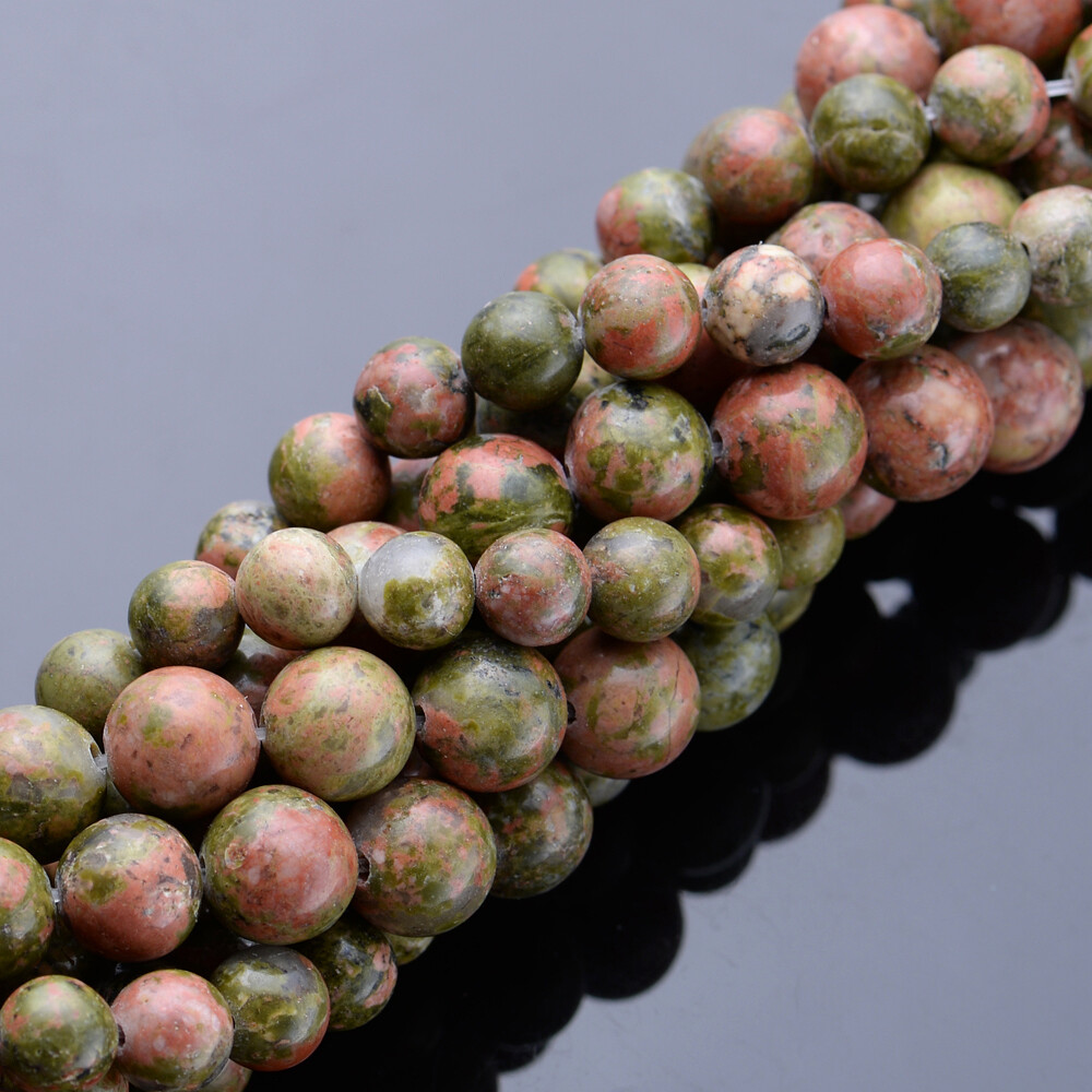 15“ Natural 4/6/8mm Freeform Gemstone Beads For DIY Jewelry Making Strand