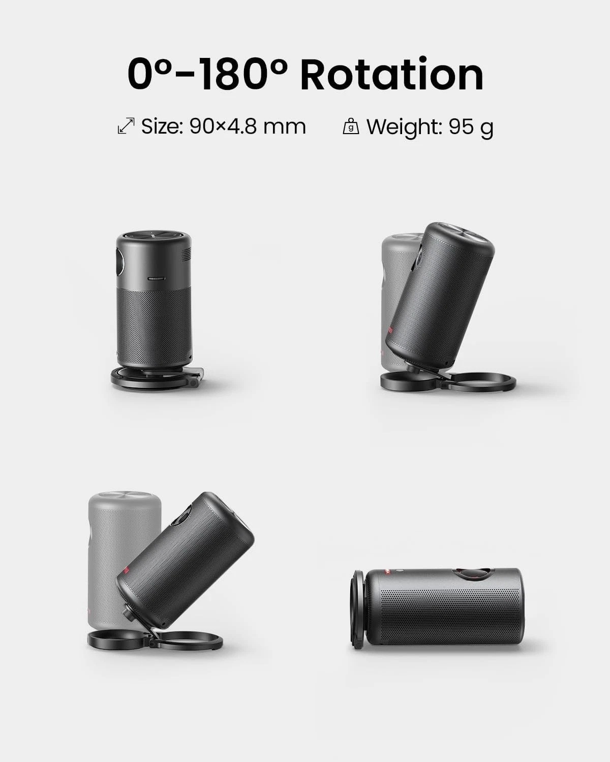 Compact Desktop Stand for Capsule Projectors