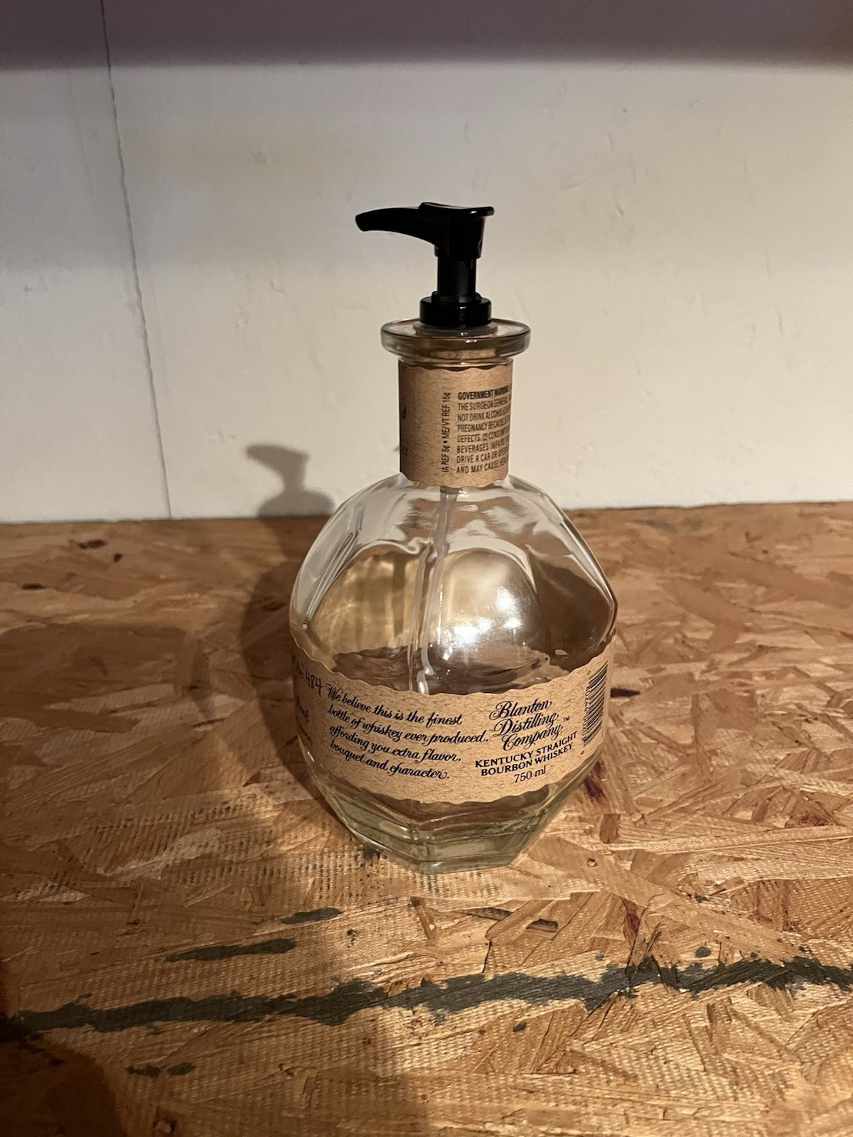 Blanton’s Soap Pump And Bottle 750ml