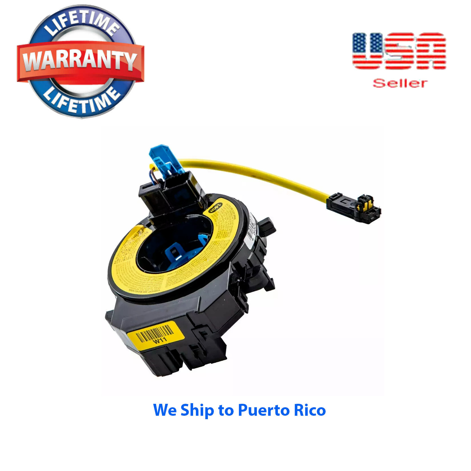 934902B100 Clock Spring Spiral Cable Fit Hyundai Santa Fe 2007-2010 (1 Wire Only