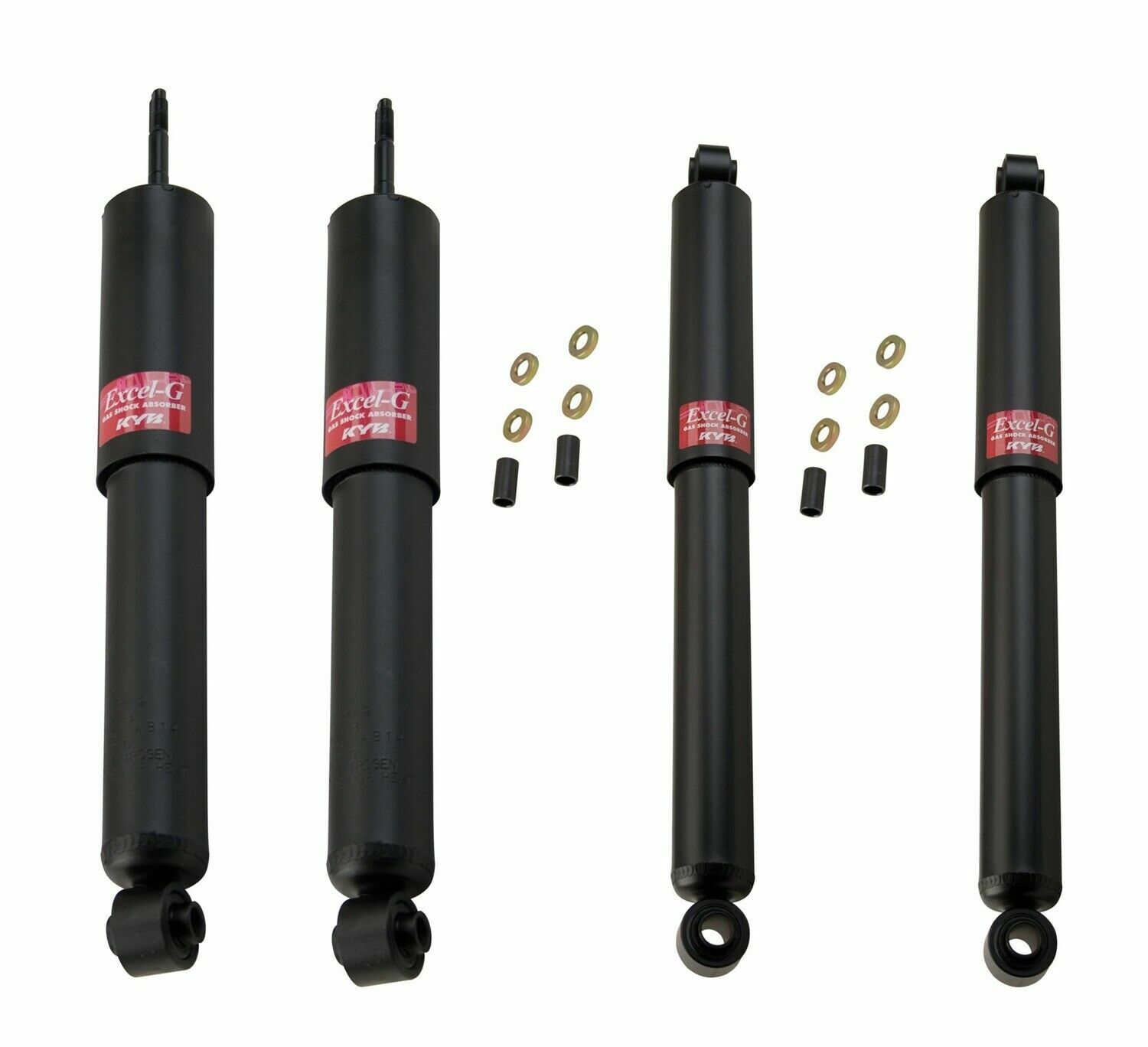 KYB Front Rear Shocks Absorbers Kit Set 4 PCS for Ford F-100 F250 F-350 RWD 2WD