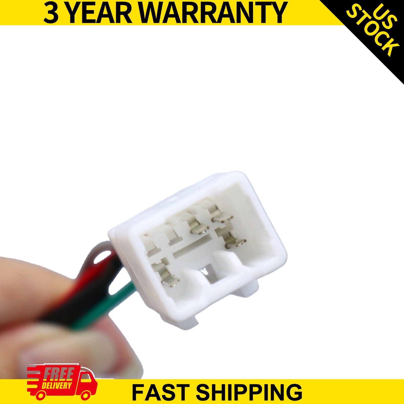 Fits Kia Forte 2017-2018 Rear Outer Tail Light Wiring Harness Socket 92470B0600