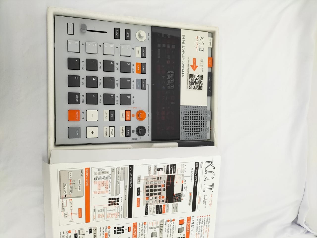 TEENAGA ENGINEERING EP133 Sampler Used Timecode Controller Audio Equipment