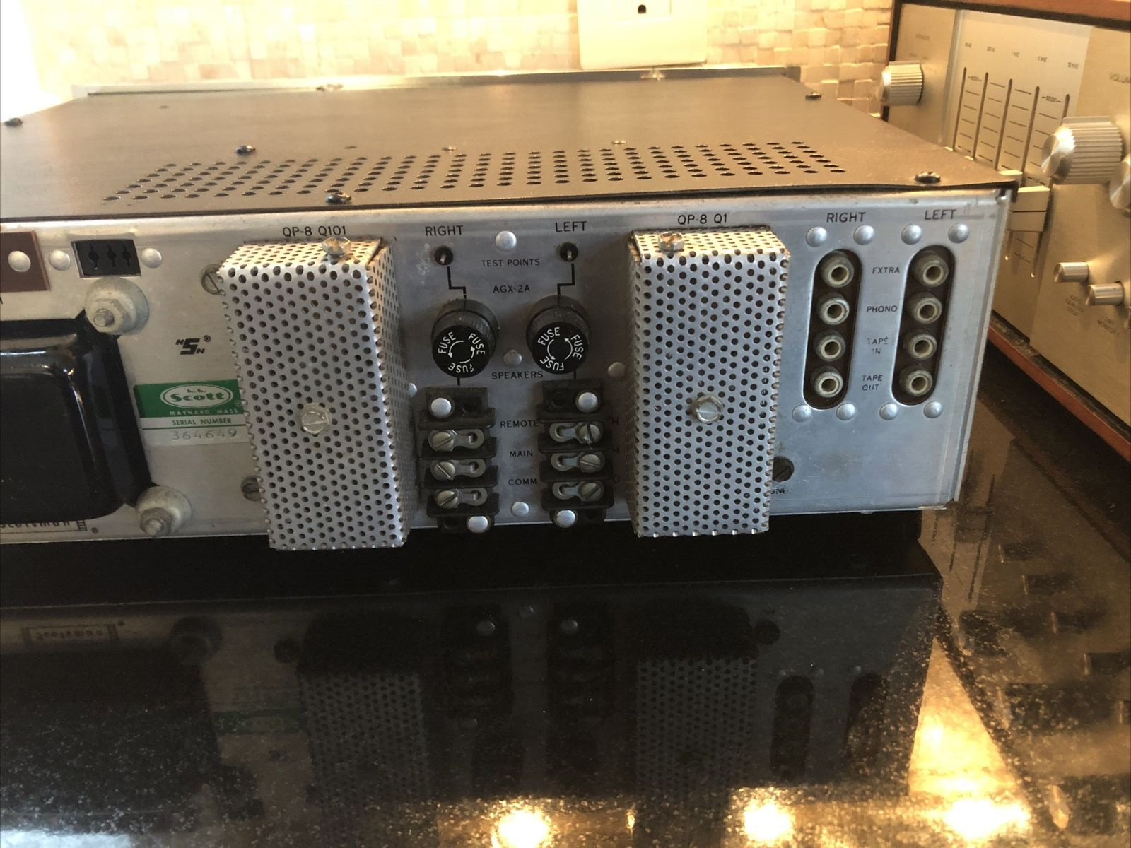 Scott Stereomaster 382 AM/FM Solid State Stereo Tuner Amplifier