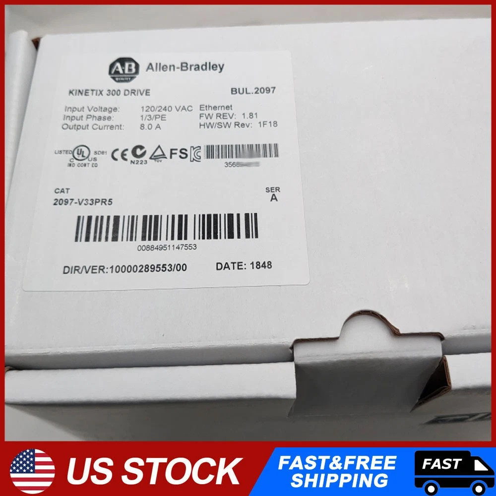 AB 2097-V33PR5-LM Kinetix 350 2.0kW Servo Drive AB 2097 V33PR5 LM