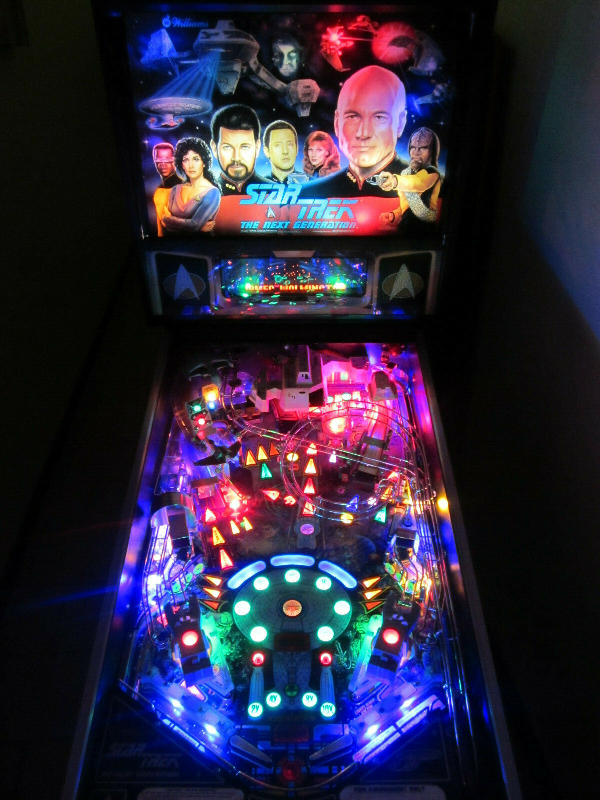Star Trek Next Generation Complete - NON GHOSTING SUPER BRIGHT PINBALL LED KIT