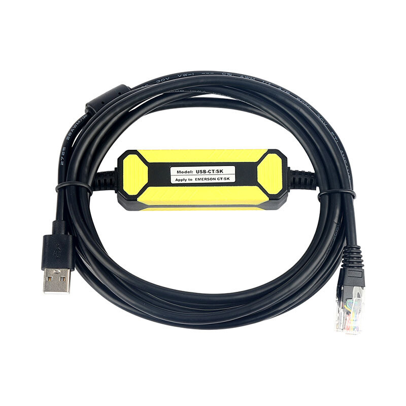 1-Piece USB-CT/SK for Emerson CT SK Series Inverter Programming Debug Cable 3m-
