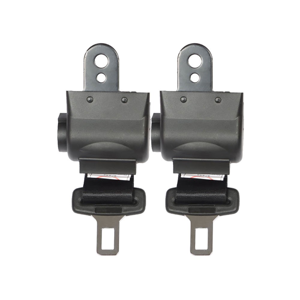 Retractable Seat Belt + Bracket New 2 passenger For E-Z-GO Yamaha Club Car Golf