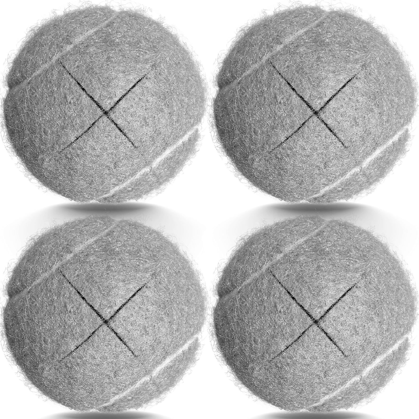 ZUJEAM Tennis Balls for Walkers, Pre Cut Walker Glide Balls for Chairs, Desks...