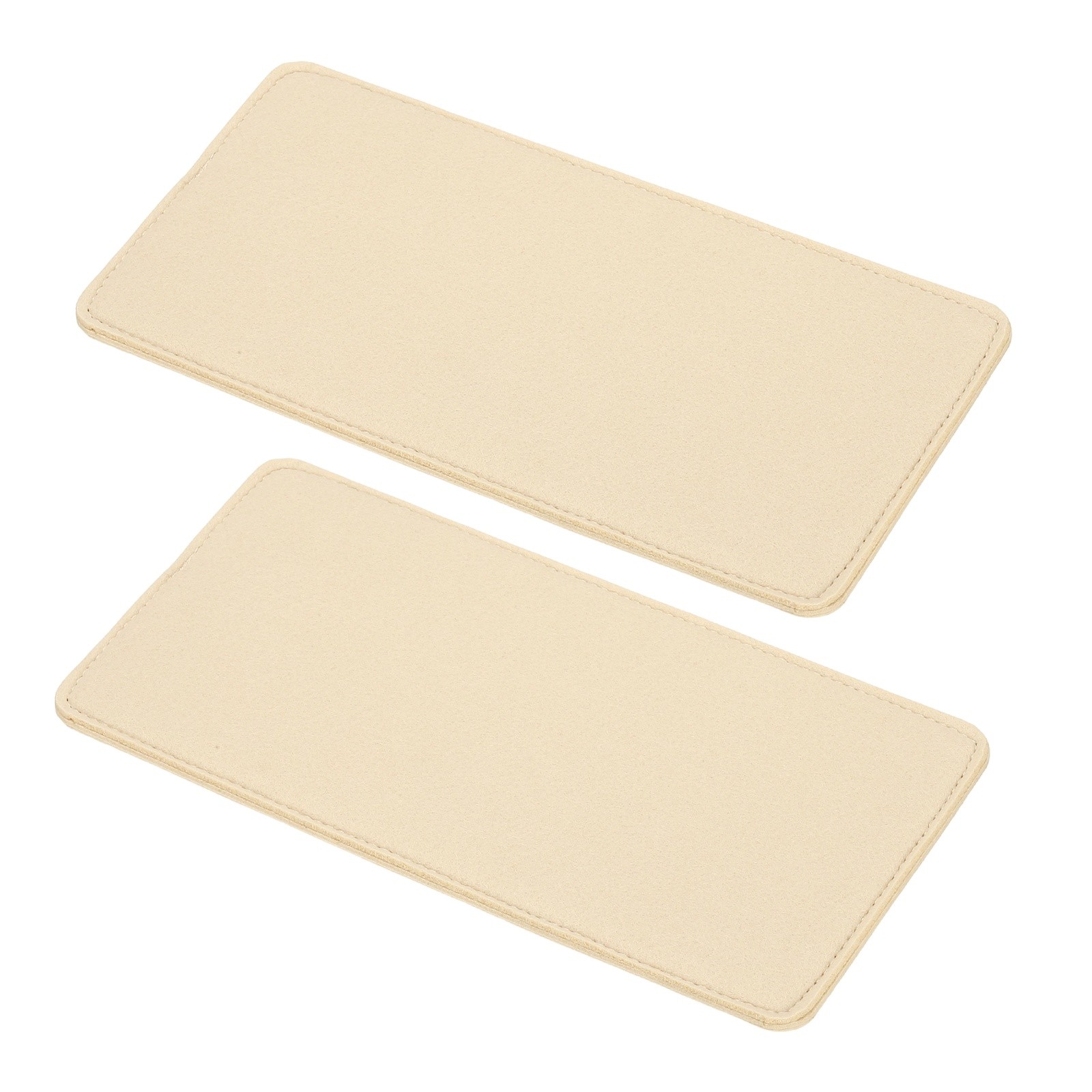 Felt Base Shaper, Bag Bottom Shaper 11 x 6 Inch for Purse (2 Pack, Beige)
