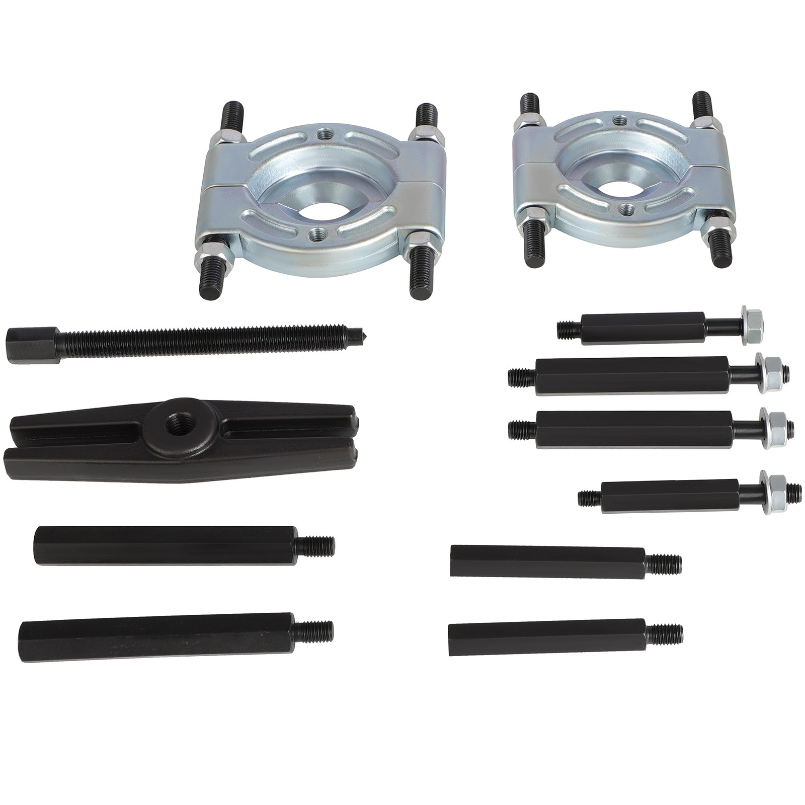 12pcs Bearing Separator Set 5-Ton Capacity w/Gear Puller Fly Wheel Separator