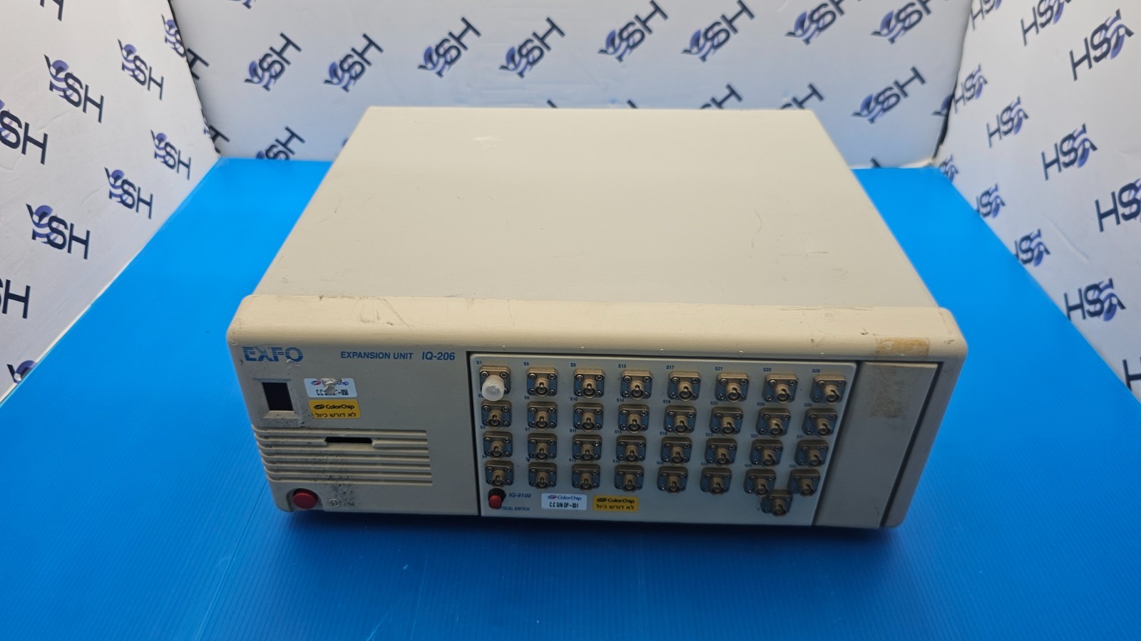 EXFO IQ-206 Optical Power Meter Modular Mainframe w/ IQ-9100 1x32 Module