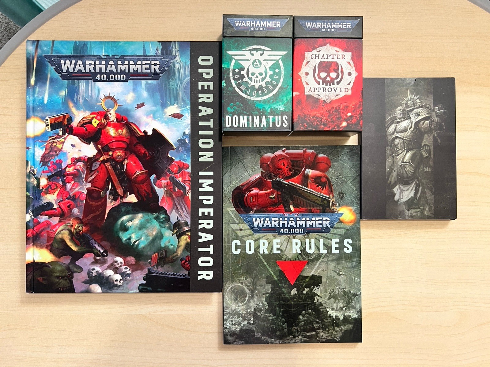 [new] 40k 11th edition Armageddon Books and Cards LOT Warhammer