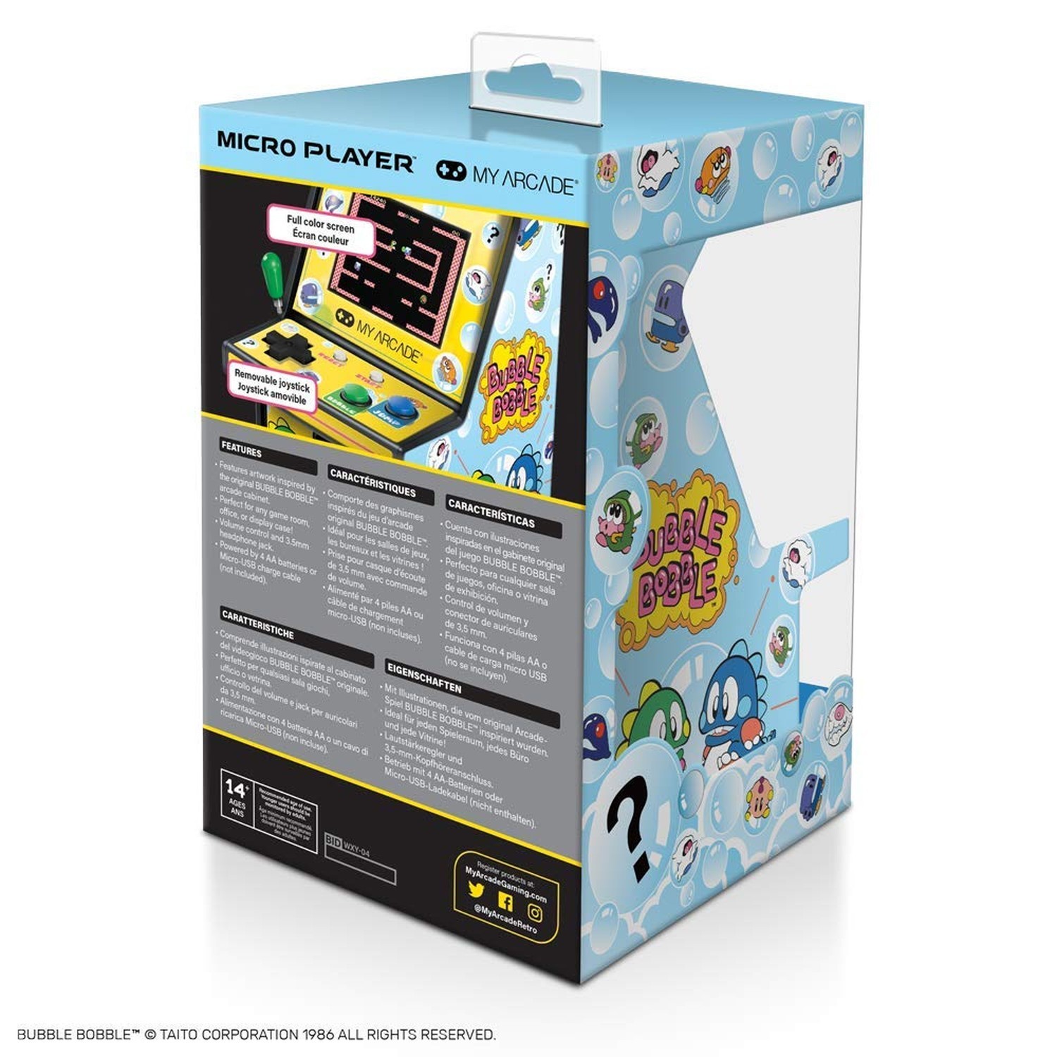 Taito Micro Players (Parent) (Bubble Bobble) Bubble Bobble