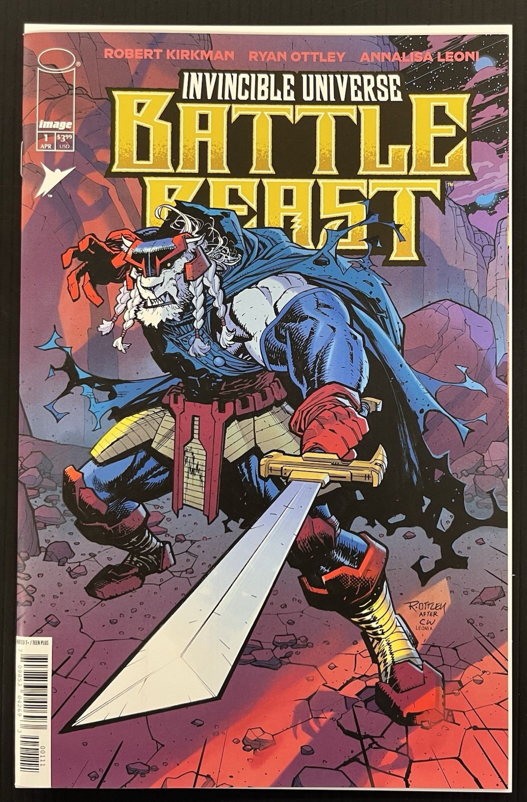 INVINCIBLE UNIVERSE BATTLE BEAST #1 CVR A 1ST PRINT NM+ 2025 IN-HAND PROSHIPPER