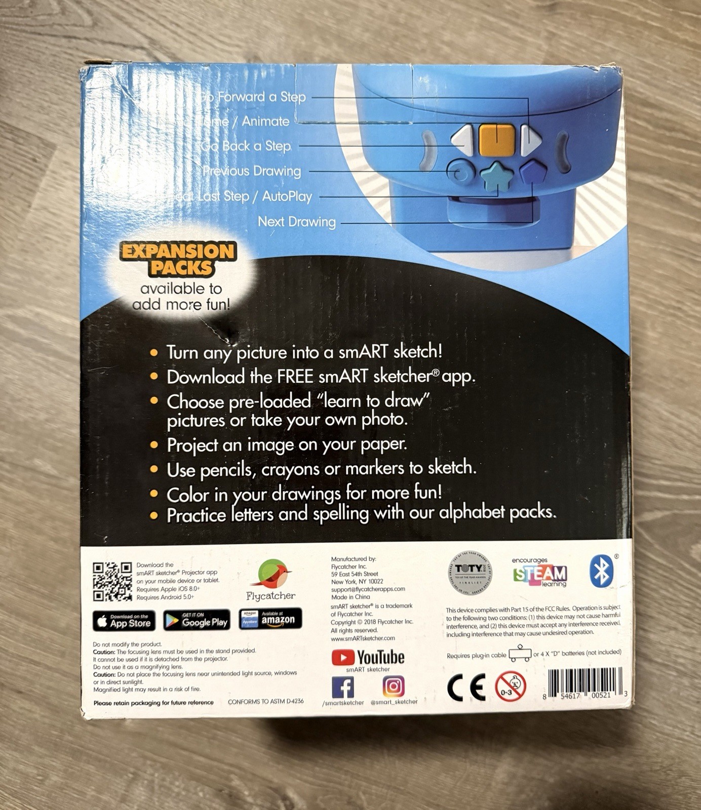 Smart Sketcher Projector SSP213 Learning and Creative Sketch Toy - New!