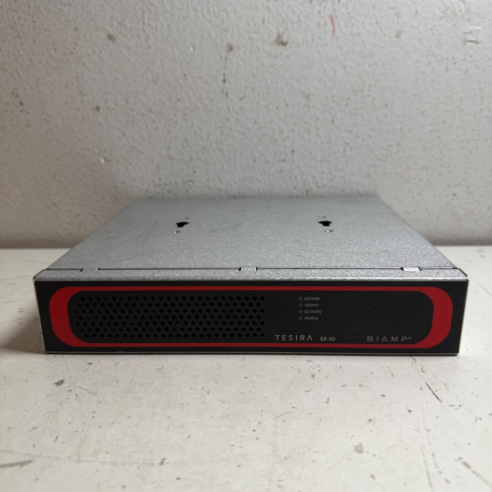 Biamp Tesira EX-IO Silver 4-Channel Input/Output Half-Rack Analog Audio Expander