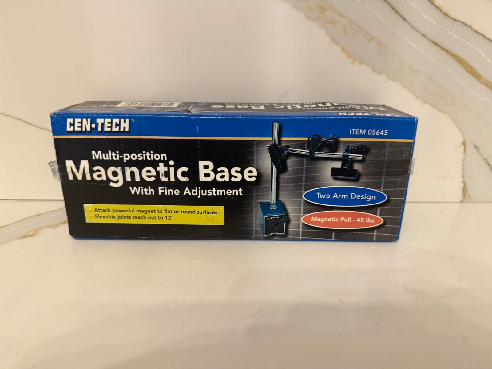 Cen-Tech Multi-Position Magnetic Base w/Fine Adjustment Item 05645
