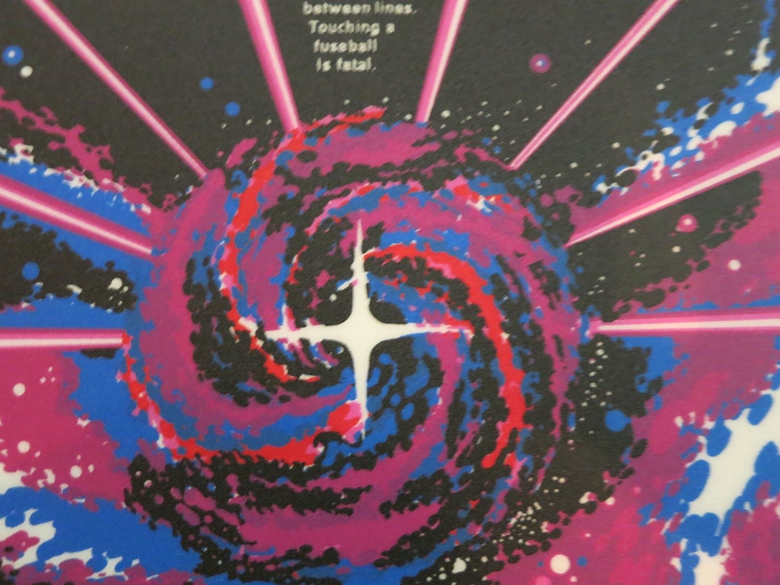 TEMPEST Full Sized Upright Control Panel Overlay Screen Printed from Atari Films