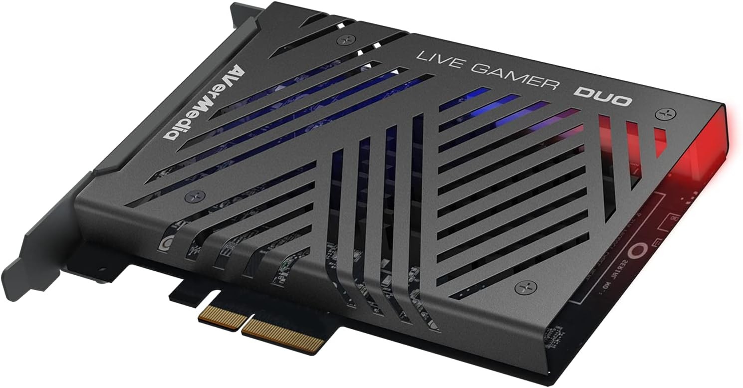 AVerMedia Live Gamer Duo Dual HDMI 1080p PCIe Video Capture Card GC570D