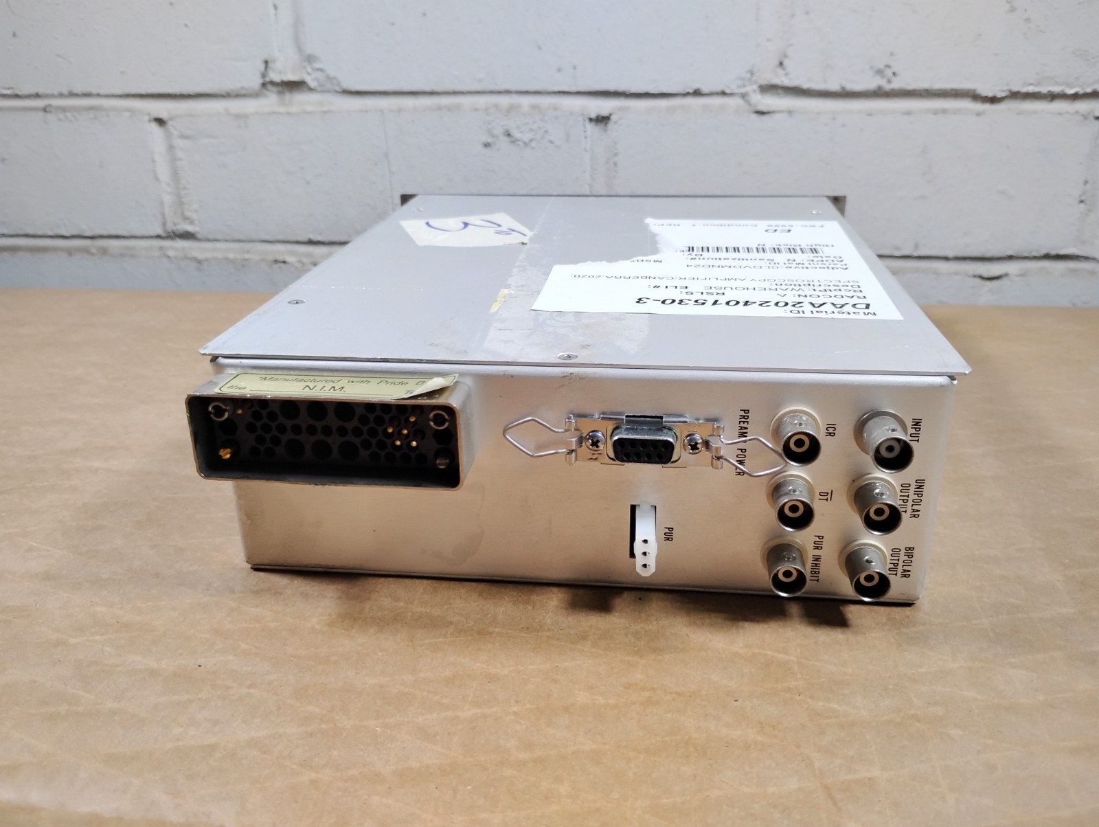 Canberra 2020 Spectroscopy Amplifier