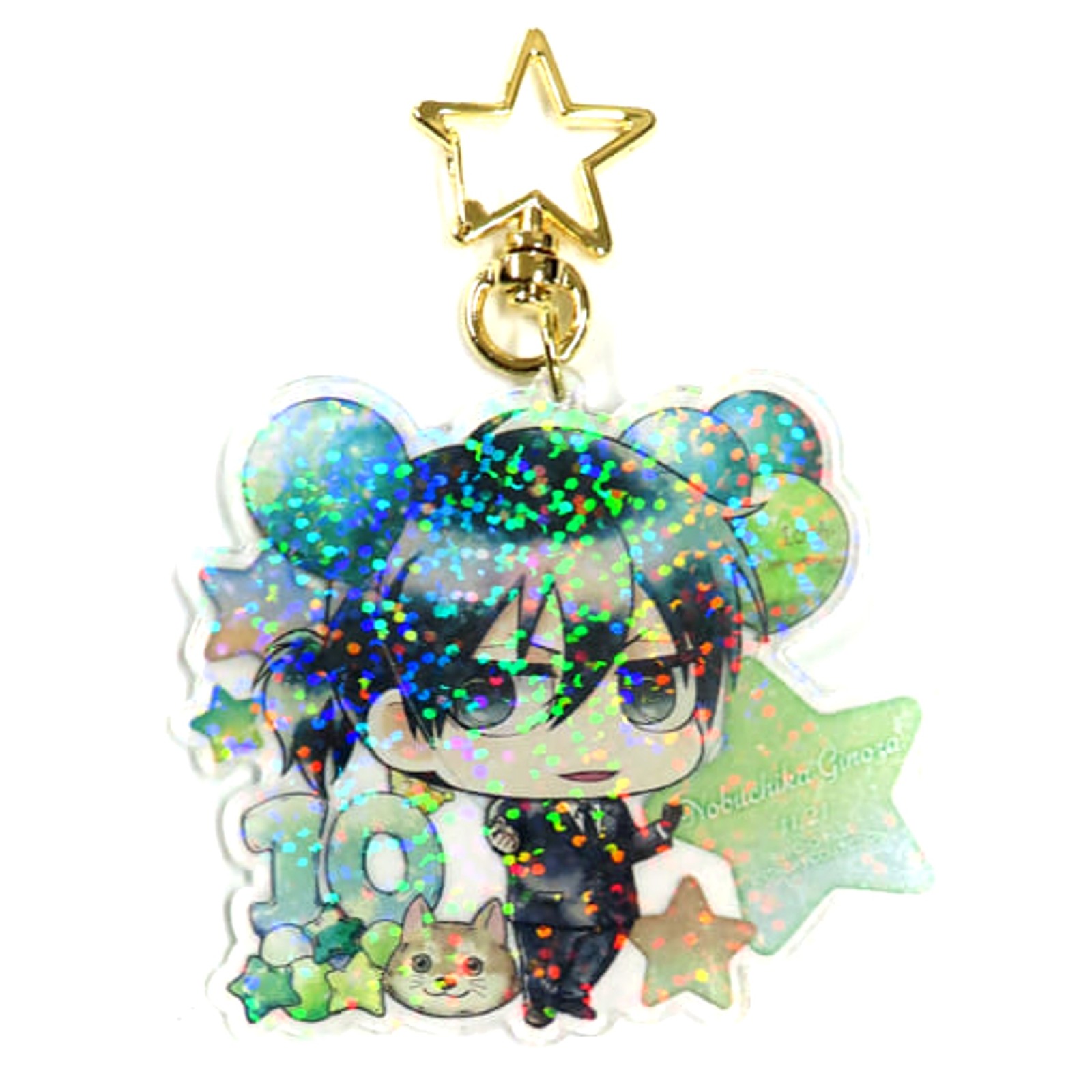Psycho-Pass Nobuchika Ginoza Birthday 2022Ver. Hologram Acrylic Keych Japan A029