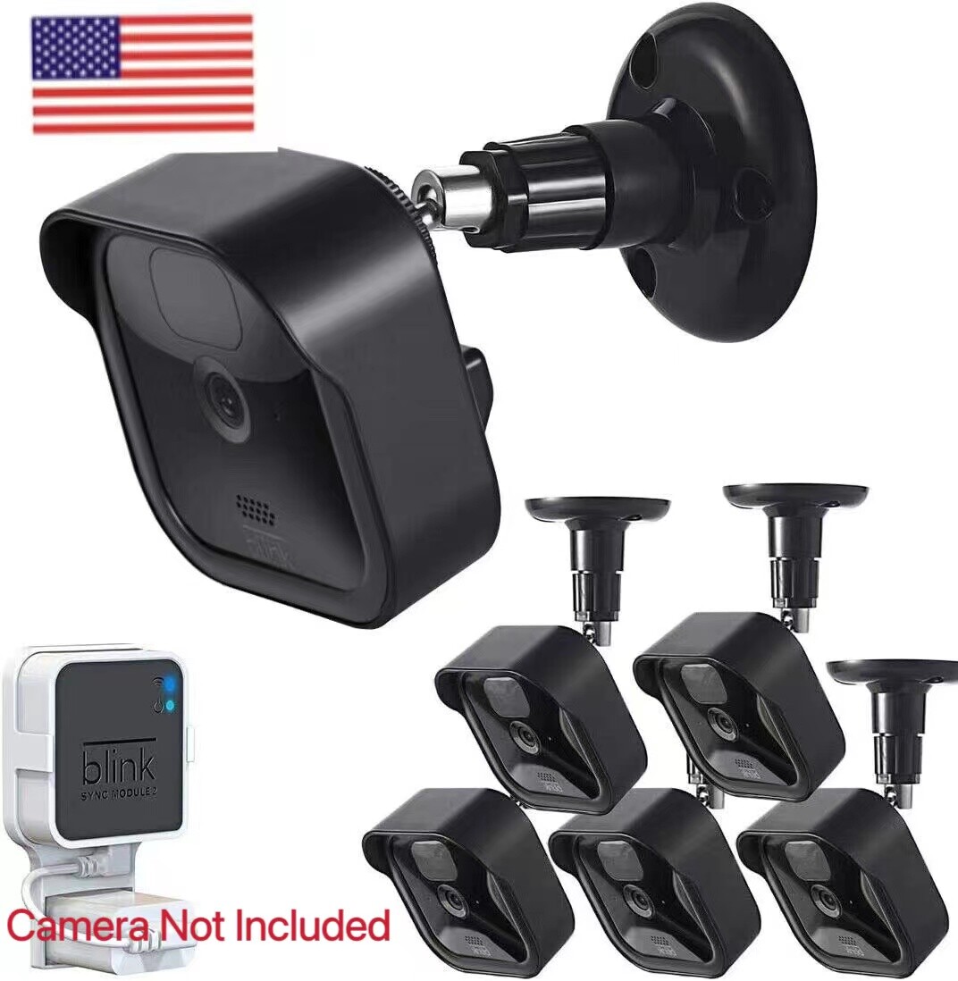All New Outdoor Camera Mount Bracket 5 Pack Full Weather Proof Housing