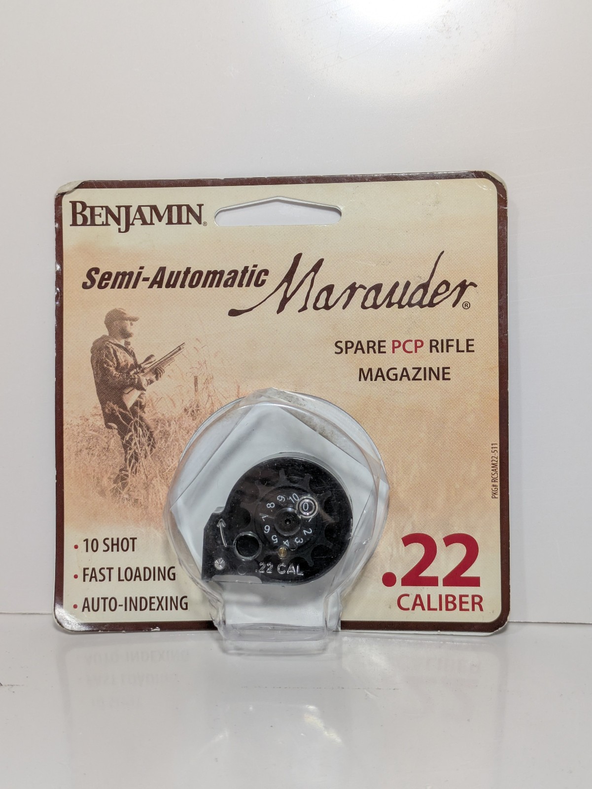 Benjamin Marauder Semi-Auto (SAM) Air Rifle Magazine .22 Cal 10 Rounds (RCSAM22)