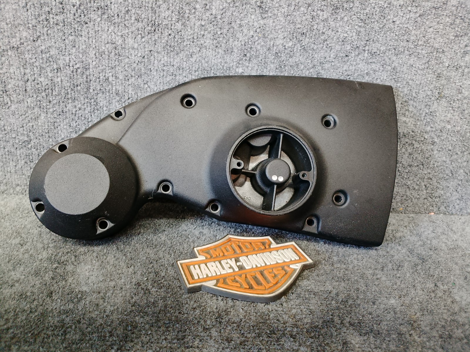 GENUINE HARLEY DAVIDSON 2004-20 SPORTSTER BLACK TEXTURE CAM COVER 25230-04A