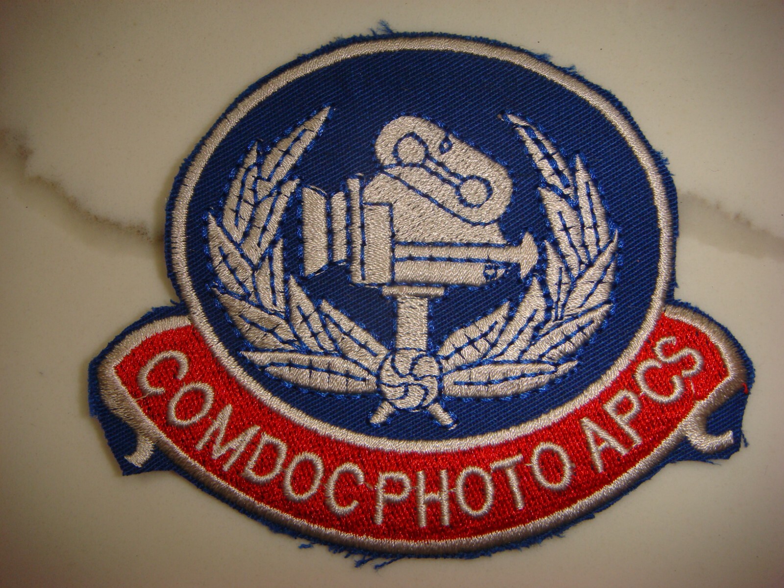 USAF COMDOC PHOTO AIR PHOTOGRAPHING & CHARTING SERVICE, VIETNAM WAR PATCH