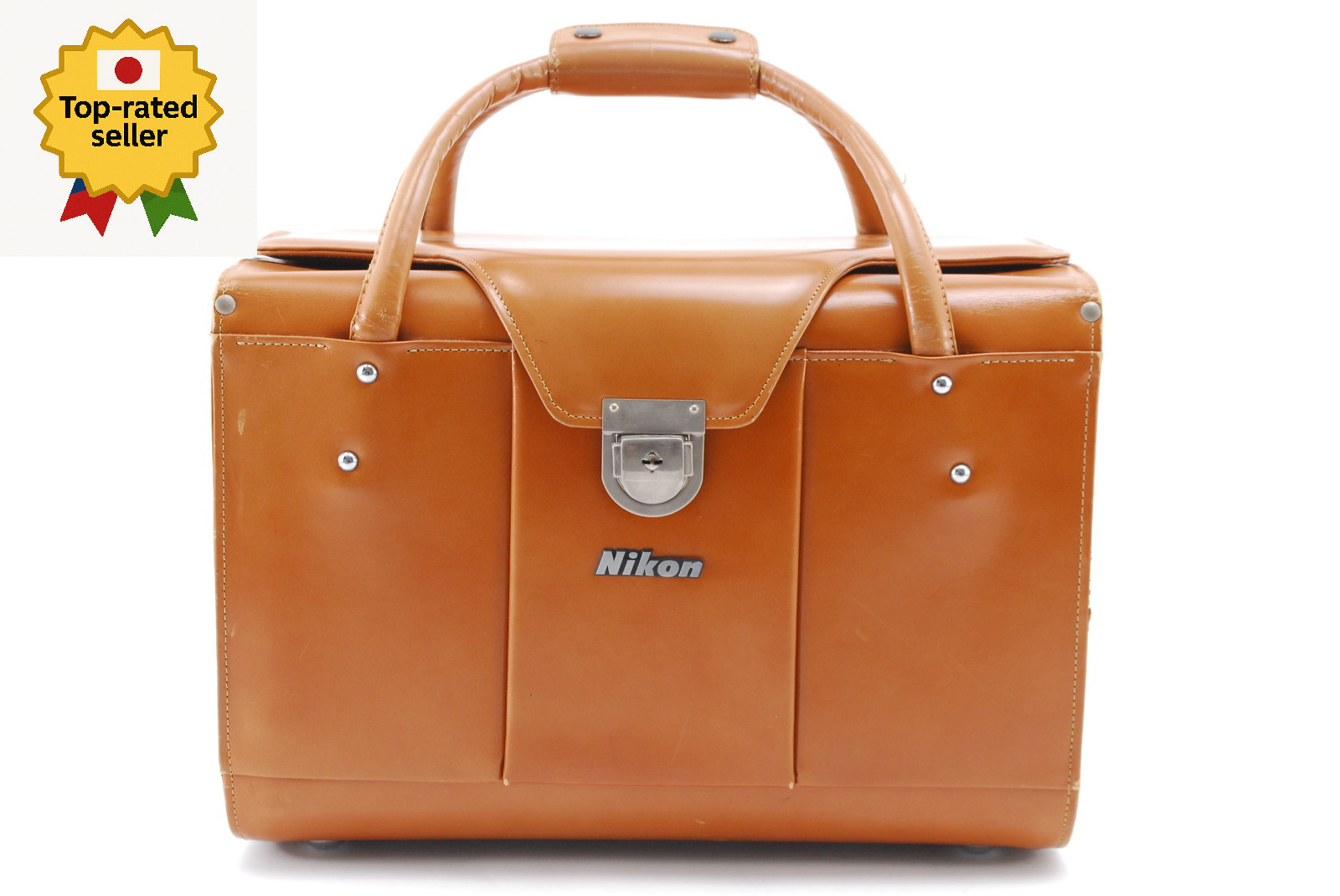 [NEAR MINT] Nikon FB-11 Brown Leather Case Camera Bag Divider Insert FROM JAPAN