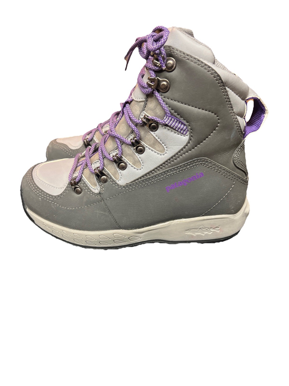Patagonia Ultralight Wading Boots Womens 7 Fishing Hiking Outdoor Grey Gray