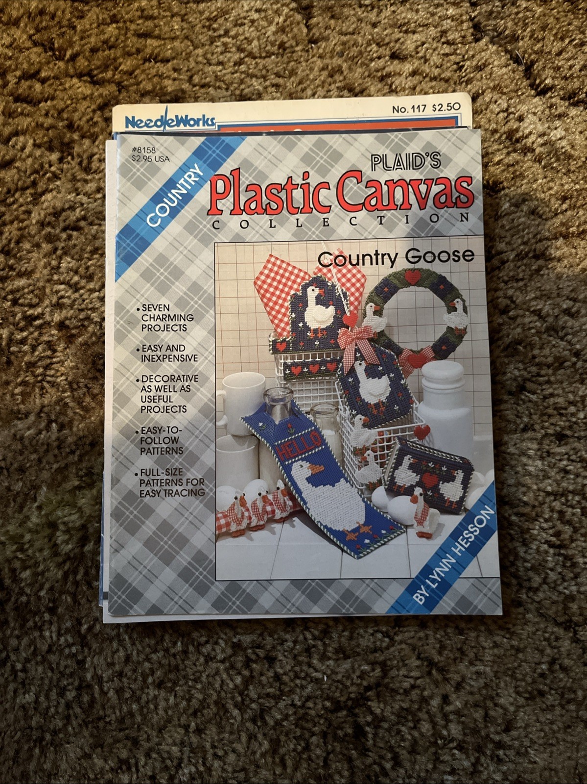 19 Plastic Canvas Pattern Books/ Great Condition/ See Pictures