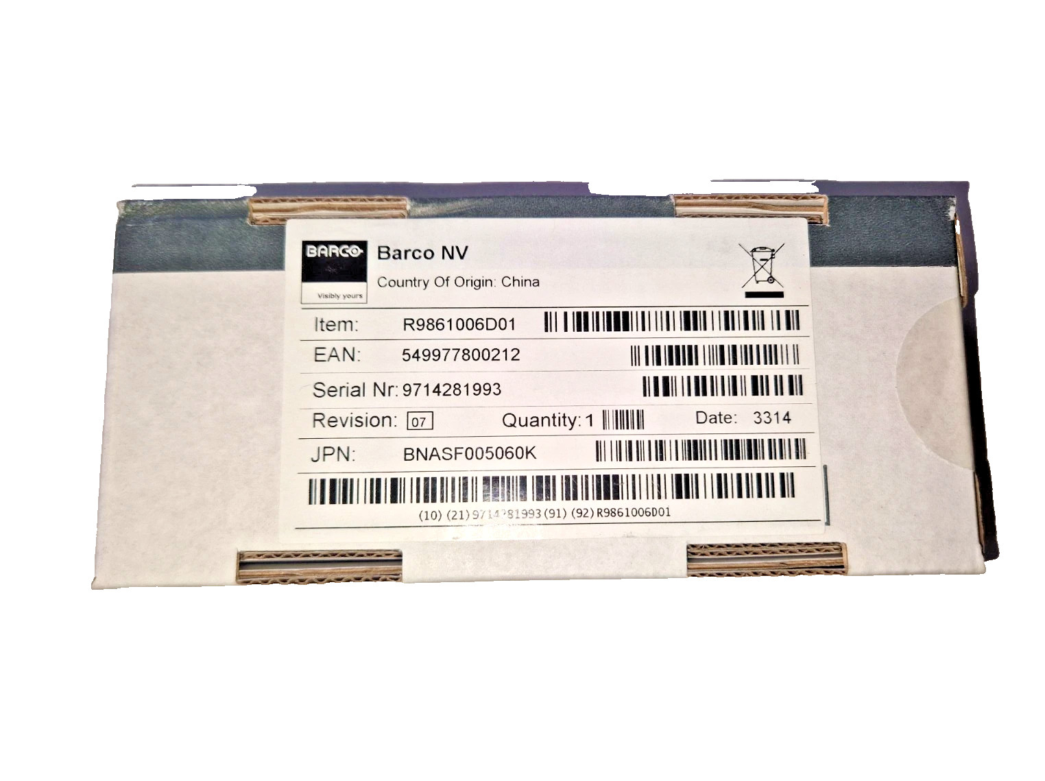 NEW,  Barco R9861006D01 USB ClickShare Button