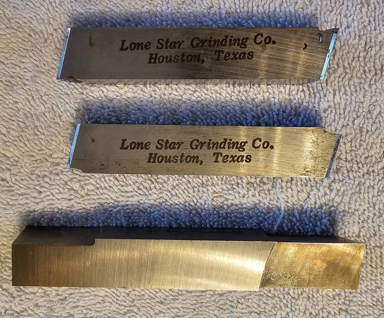 19 NEW AND USED LATHE HSS CUTTING TOOLS VARIOUS SIZES