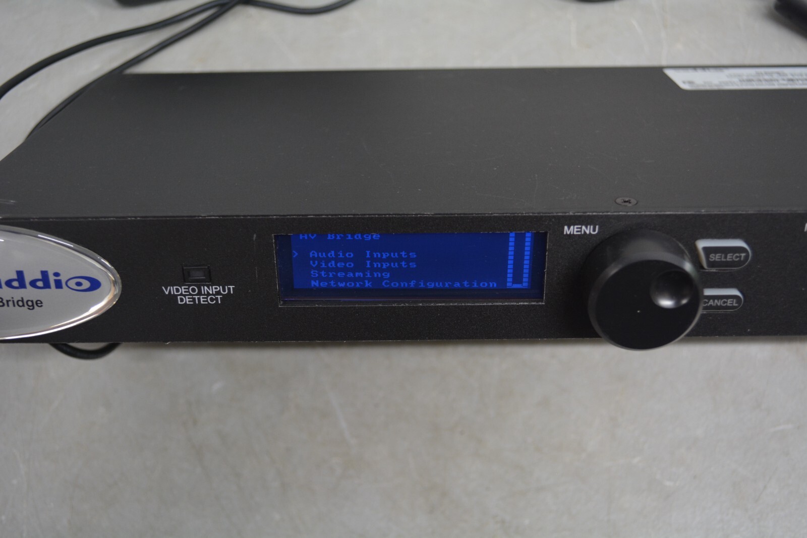 ^ Vaddio AV Bridge Streaming Appliance HD Audio/Video Encoder 998-8210-000