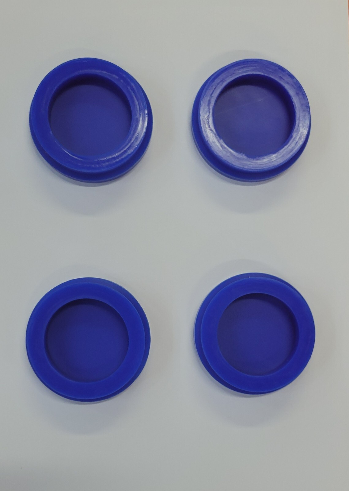 Pinball Silicone Leg Leveler Casters - Set of 4 (Blue)