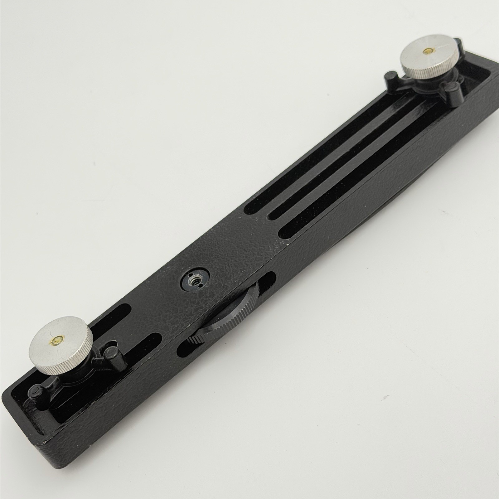 Slik Twin Camera Platform , Plate Deluxe Tripod Accessory Two Camera Setup Macro