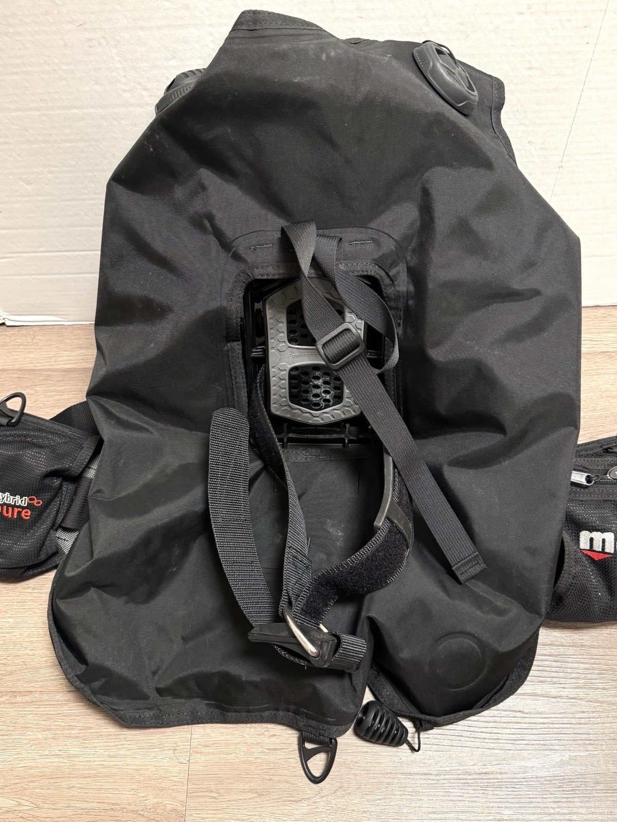Mares Foldable Backpack System Diving Backpack Size M/L BC Scuba READ!