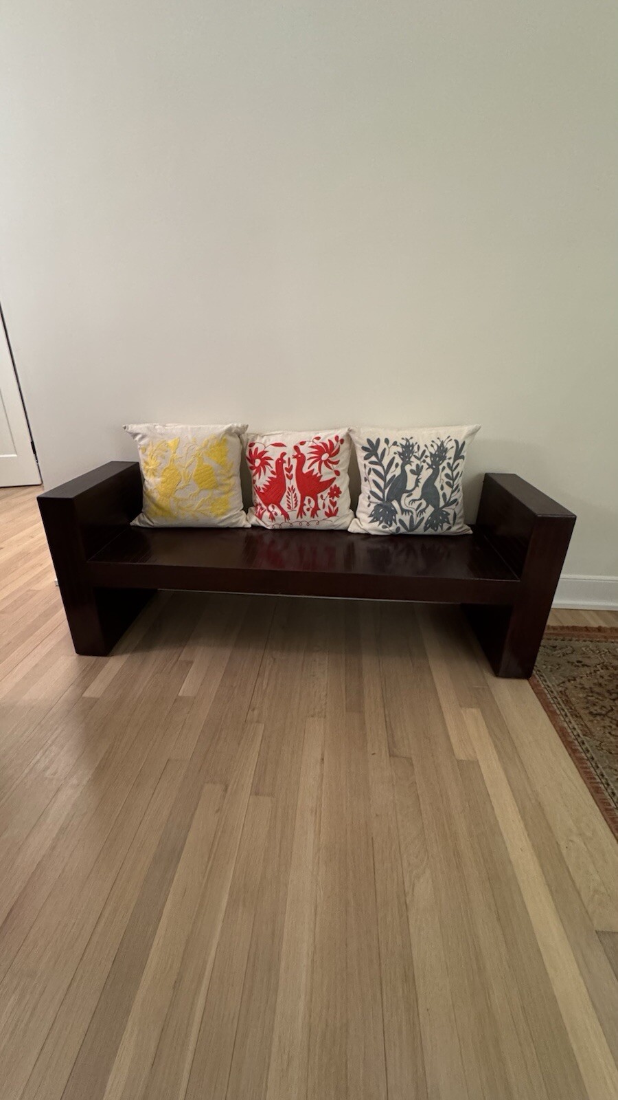 Karl Springer Goat Skin Bench