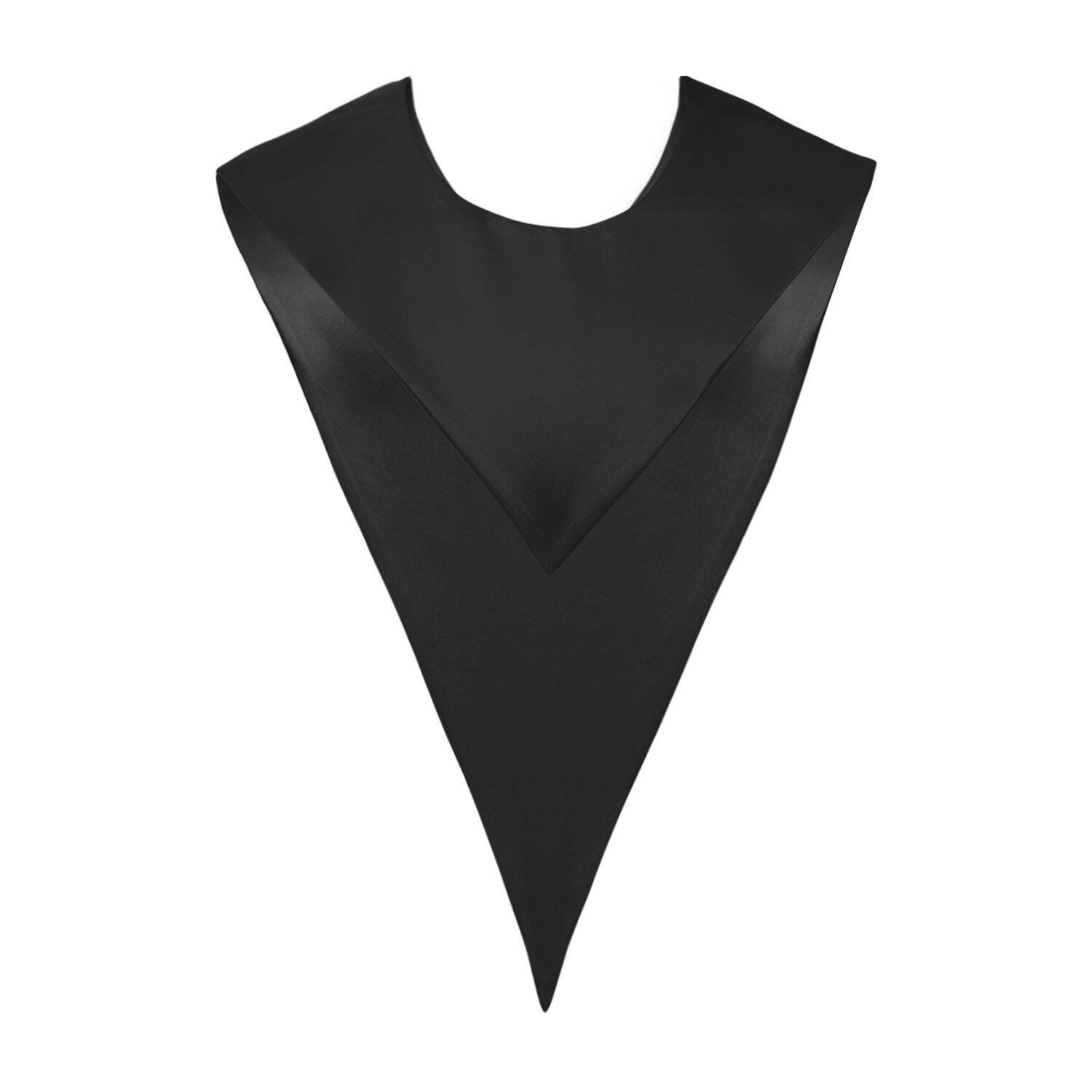 Endea Graduation Black Premium Adult V Stole Unisex